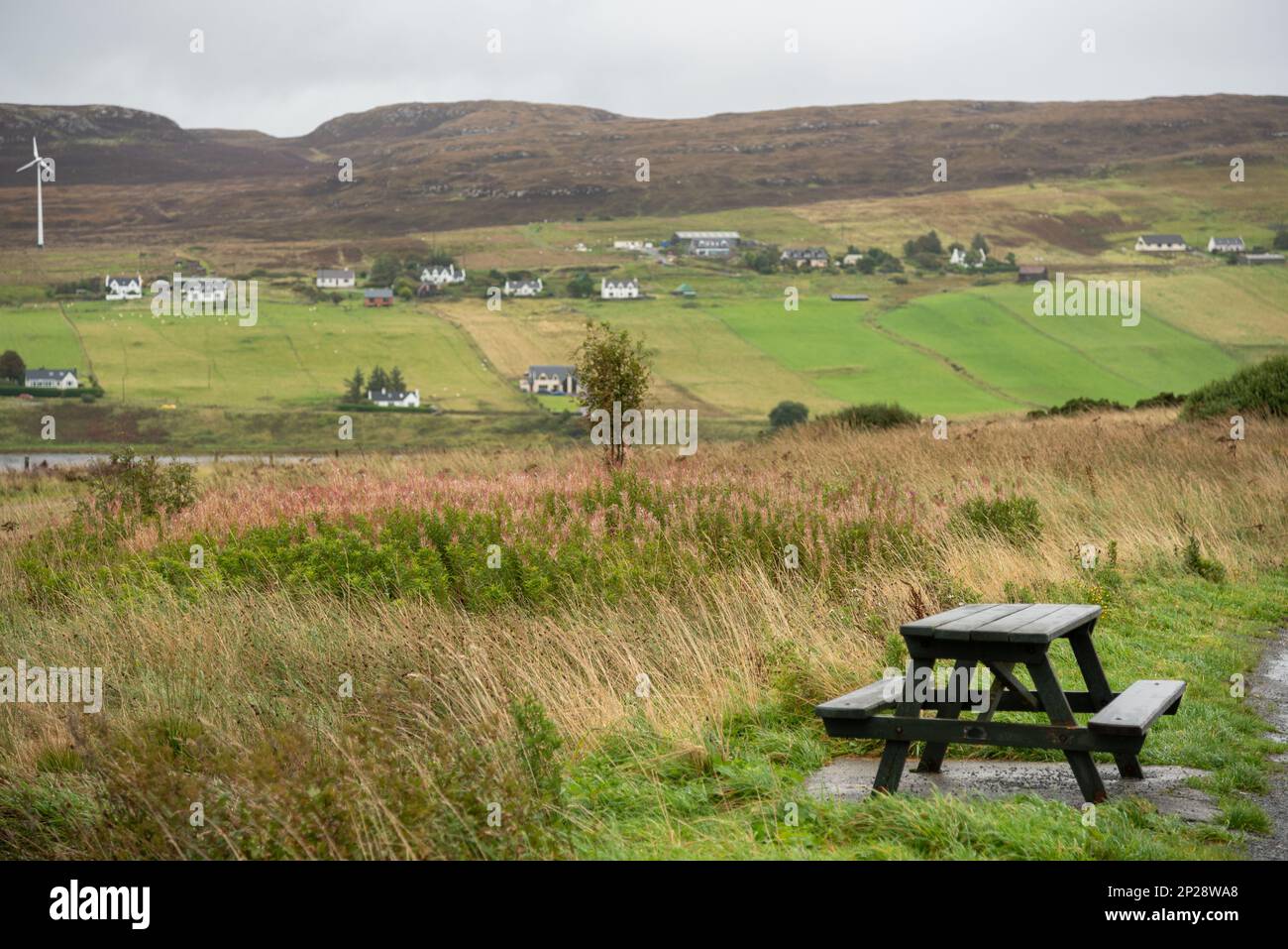 Paysage sauvage et nature dans les Highlands écossais Banque D'Images