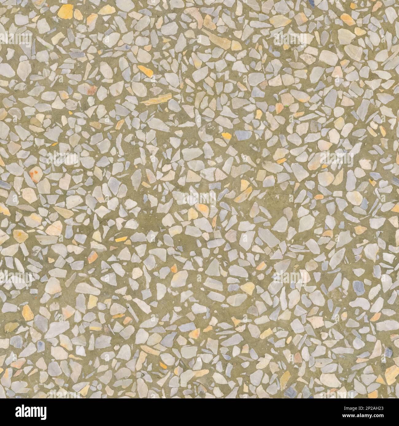 Texture de terrazzo. Sol en béton poli. Surface colorée en marbre et en granit Banque D'Images