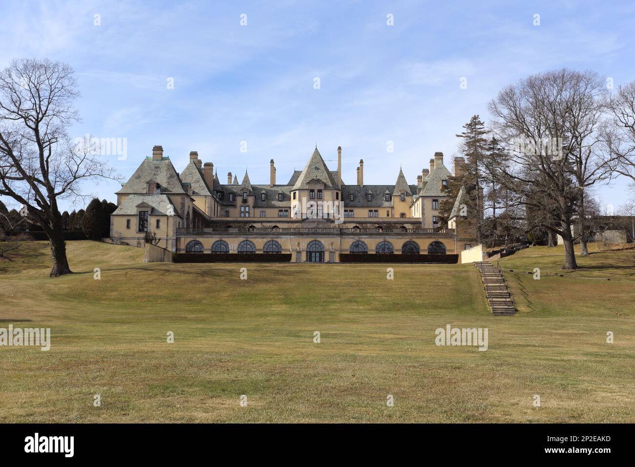 Château d'Oheka Huntington long Island New York Banque D'Images