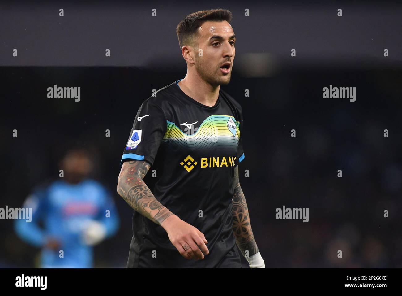 Naples, Italie. 3 mars 2023. Matias Vecino de SS Lazio pendant la série Un match entre SSC Napoli et SS Lazio au Stadio Diego Armando Maradona Naples Italie le 03 mars 2023. Credit:Franco Romano/Alamy Live News Banque D'Images