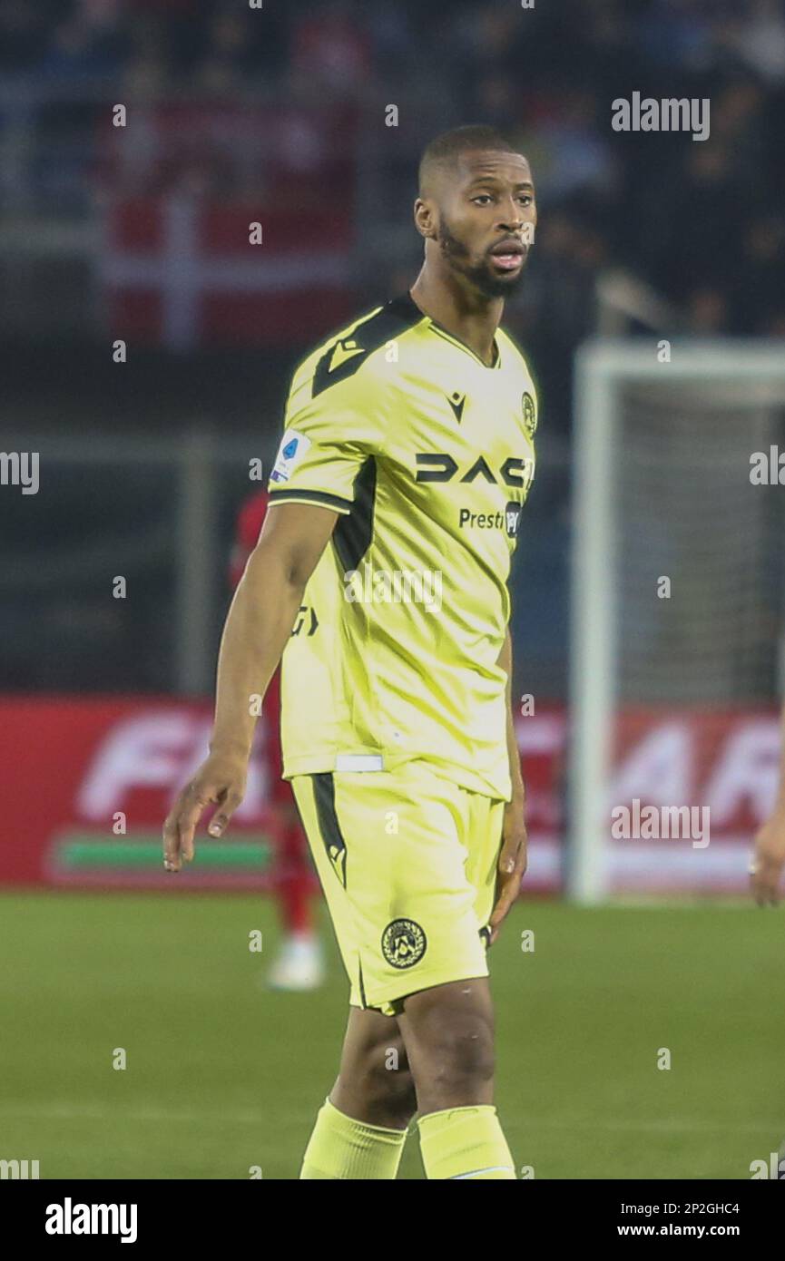 Bergame, Italie. 04th mars 2023. Walace de Udinese FC pendant Atalanta FC vs Udinese FC, 25Â° série Un match Tim 2022-23 au stade Gewiss - Atleti azzurri d'Italia à Bergame (BG), Italie, sur 04 mars 2022. Crédit : Agence photo indépendante/Alamy Live News Banque D'Images