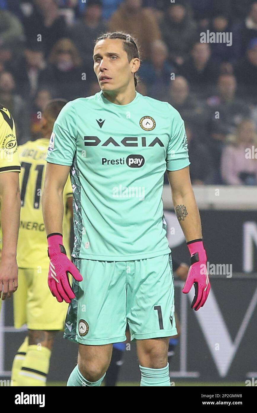 Bergame, Italie. 04th mars 2023. Marco Silvestri du FC Udinese pendant le FC Atalanta contre FC Udinese, 25Â° série Un match Tim 2022-23 au stade Gewiss - Atleti azzurri d'Italia à Bergame (BG), Italie, sur 04 mars 2022. Crédit : Agence photo indépendante/Alamy Live News Banque D'Images
