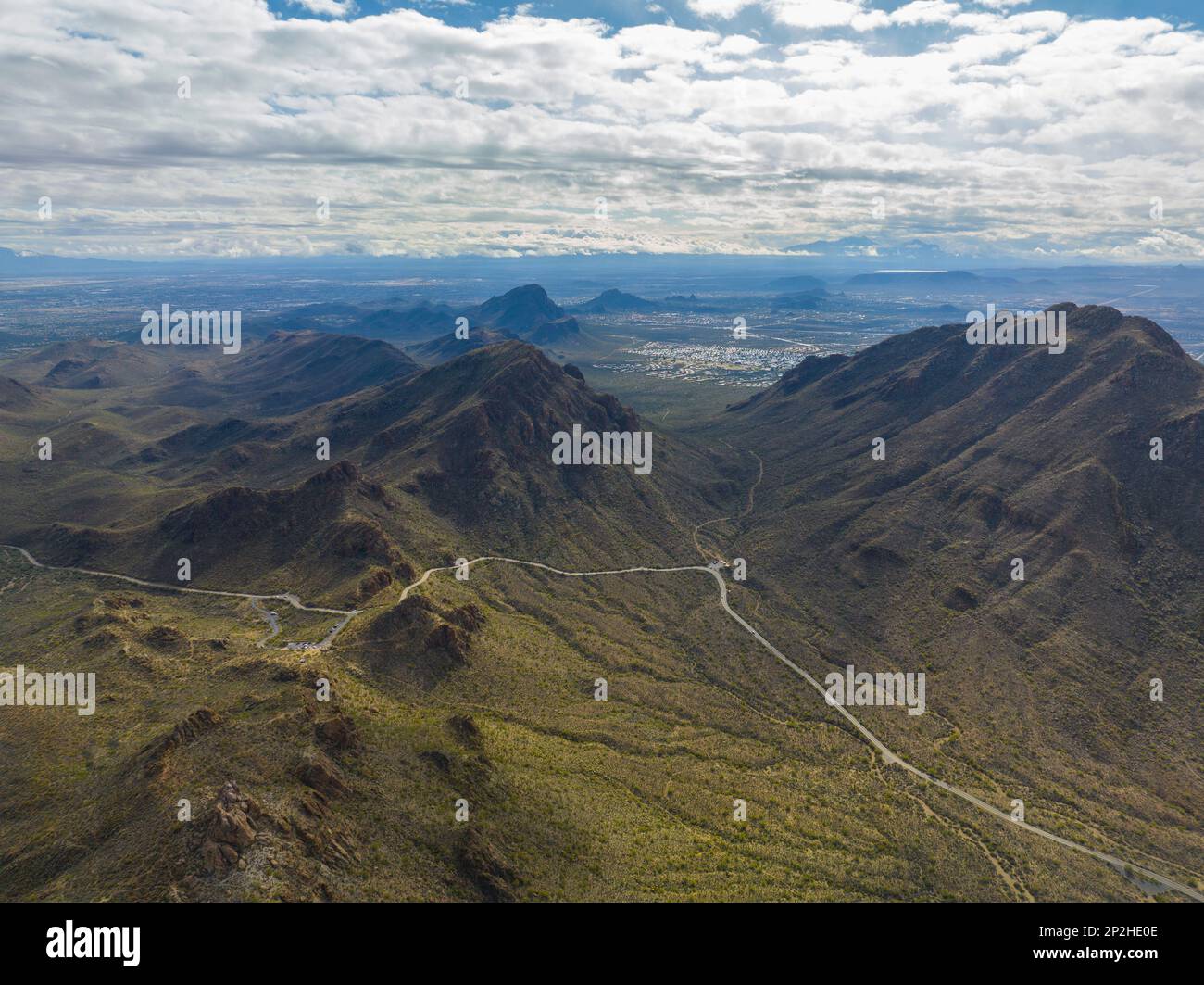 Yetman Trail entre Ringtail Ridge et Golden Gate Peak dans les