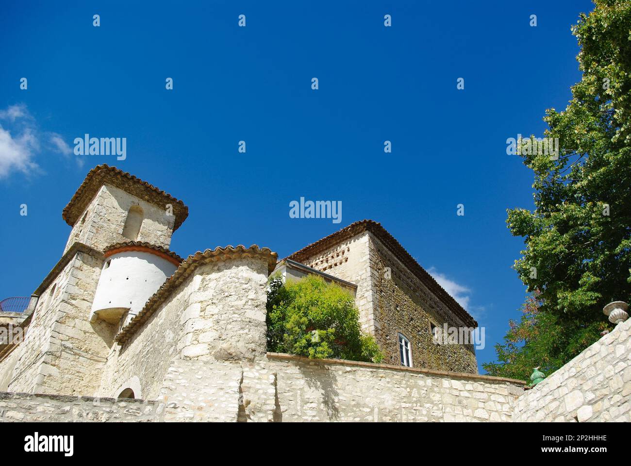 Le château de Campolattaro XIII siècle dans la province de Benevento, Campanie Banque D'Images