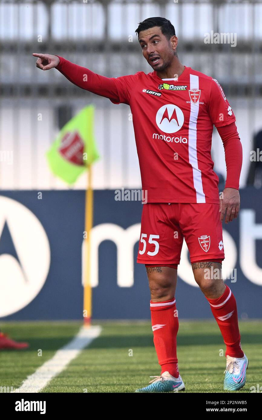 Monza, Italie. 04th mars 2023. U-Power Stadium, 04.03.23 Armando Izzo (55 AC Monza) pendant la série Un match entre AC Monza et Empoli au U-Power Stadium à Monza, Italia Soccer (Cristiano Mazzi/SPP) Credit: SPP Sport Press photo. /Alamy Live News Banque D'Images
