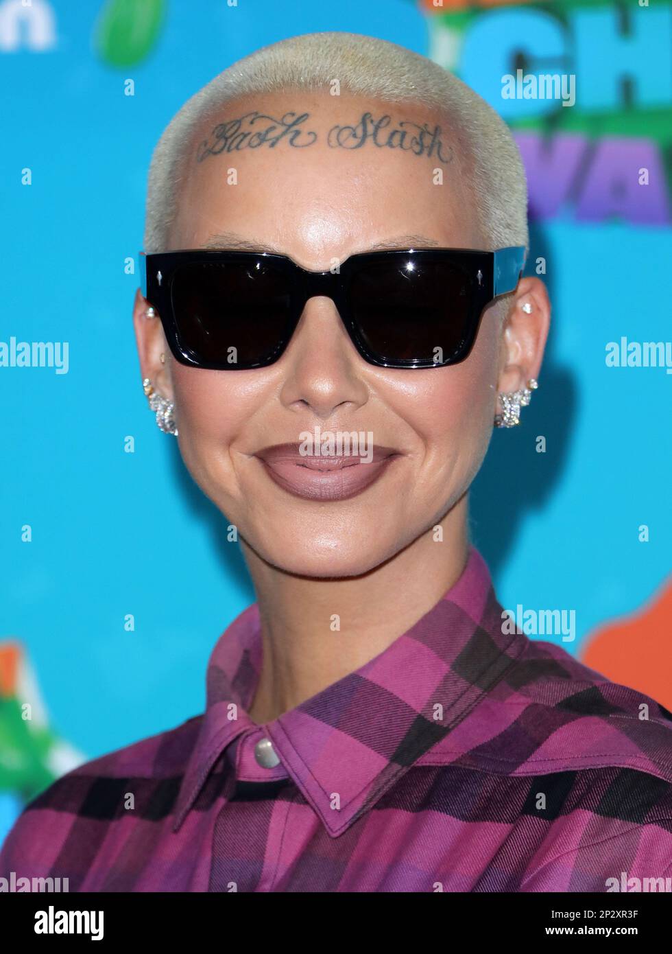 Los Angeles, États-Unis. 04th mars 2023. Amber Rose arrive au Nickelodeon Kids Choice Awards 2023 qui a eu lieu au Microsoft Theatre de Los Angeles, en Californie, samedi, 4 mars 2023 . (Photo de Juan Pablo Rico/Sipa USA) crédit: SIPA USA/Alay Live News Banque D'Images