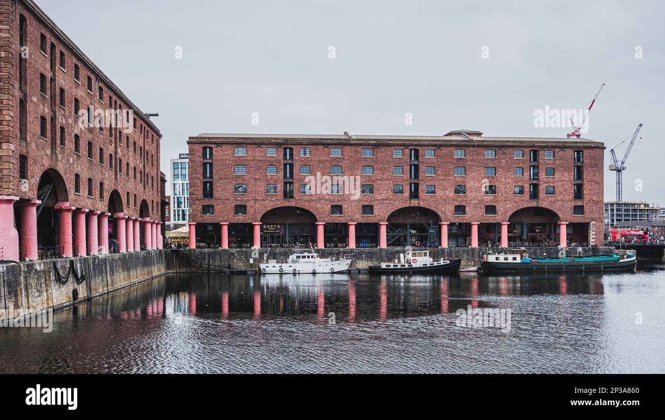 Royal Albert Dock Liverpool Banque D'Images
