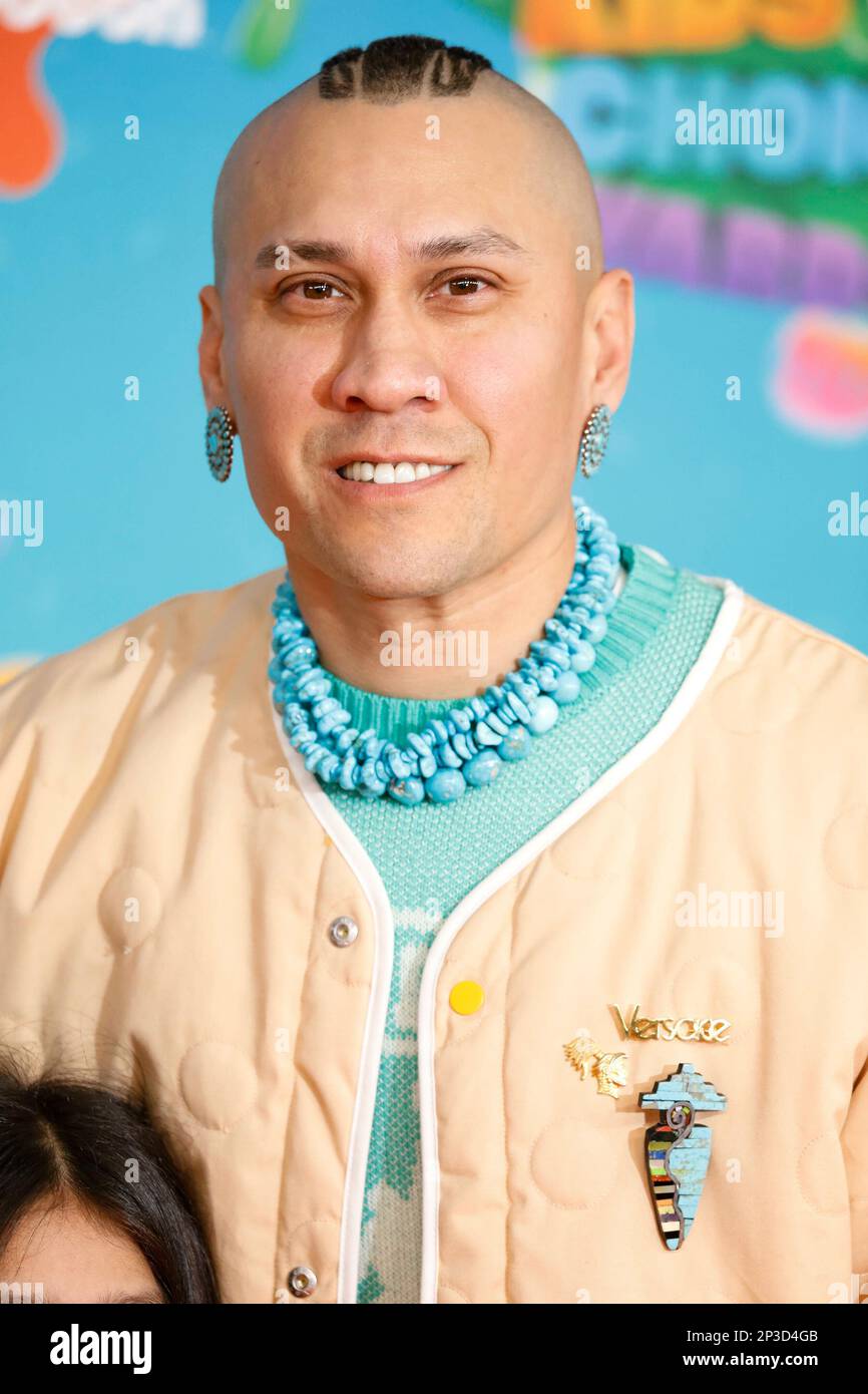 Le tabou arrive aux Kids' Choice Awards 2023 de Nickeodeon au Microsoft Theatre Los Angeles, USA, le 04 mars 2023. Banque D'Images