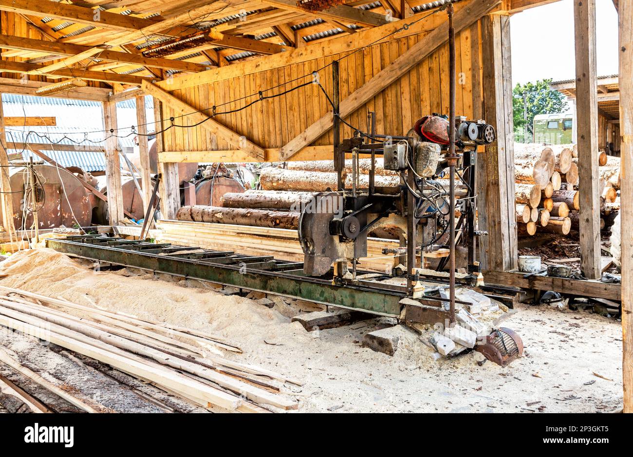 Lot De Scies à Bois Anciennes – Outils Vintage En Bois Et Métal