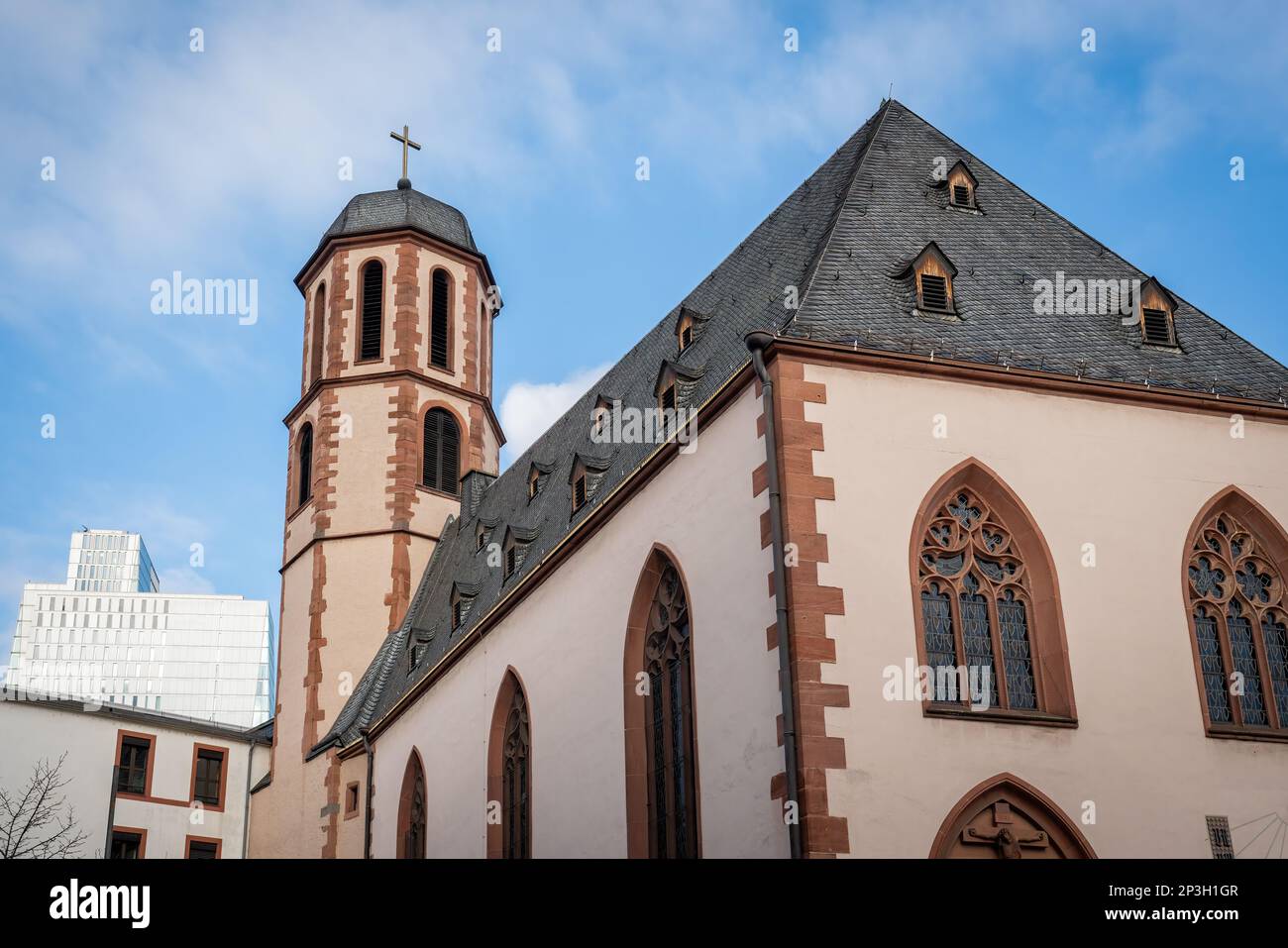 Église Liebfrauen (Liebfrauenkirche) - Francfort, Allemagne Banque D'Images