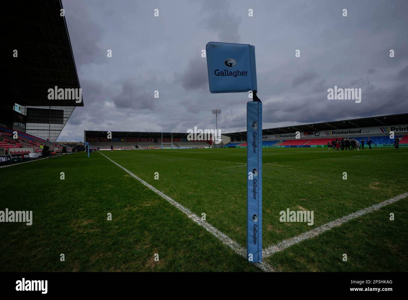 Eccles, Royaume-Uni. 05th mars 2023. Vue générale du stade AJ Bell avant le match de la Premiership Gallagher sale Sharks vs Saracens au stade AJ Bell, Eccles, Royaume-Uni, 5th mars 2023 (photo de Steve Flynn/News Images) à Eccles, Royaume-Uni, le 3/5/2023. (Photo de Steve Flynn/News Images/Sipa USA) crédit: SIPA USA/Alay Live News Banque D'Images