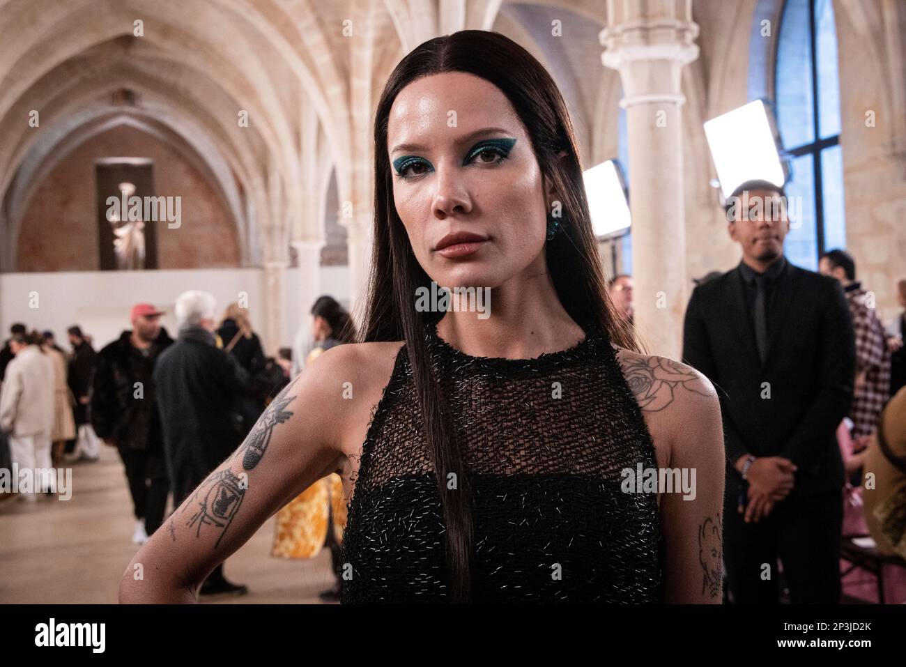 Halsey attends the Lanvin Fall/Winter 20232024 readytowear