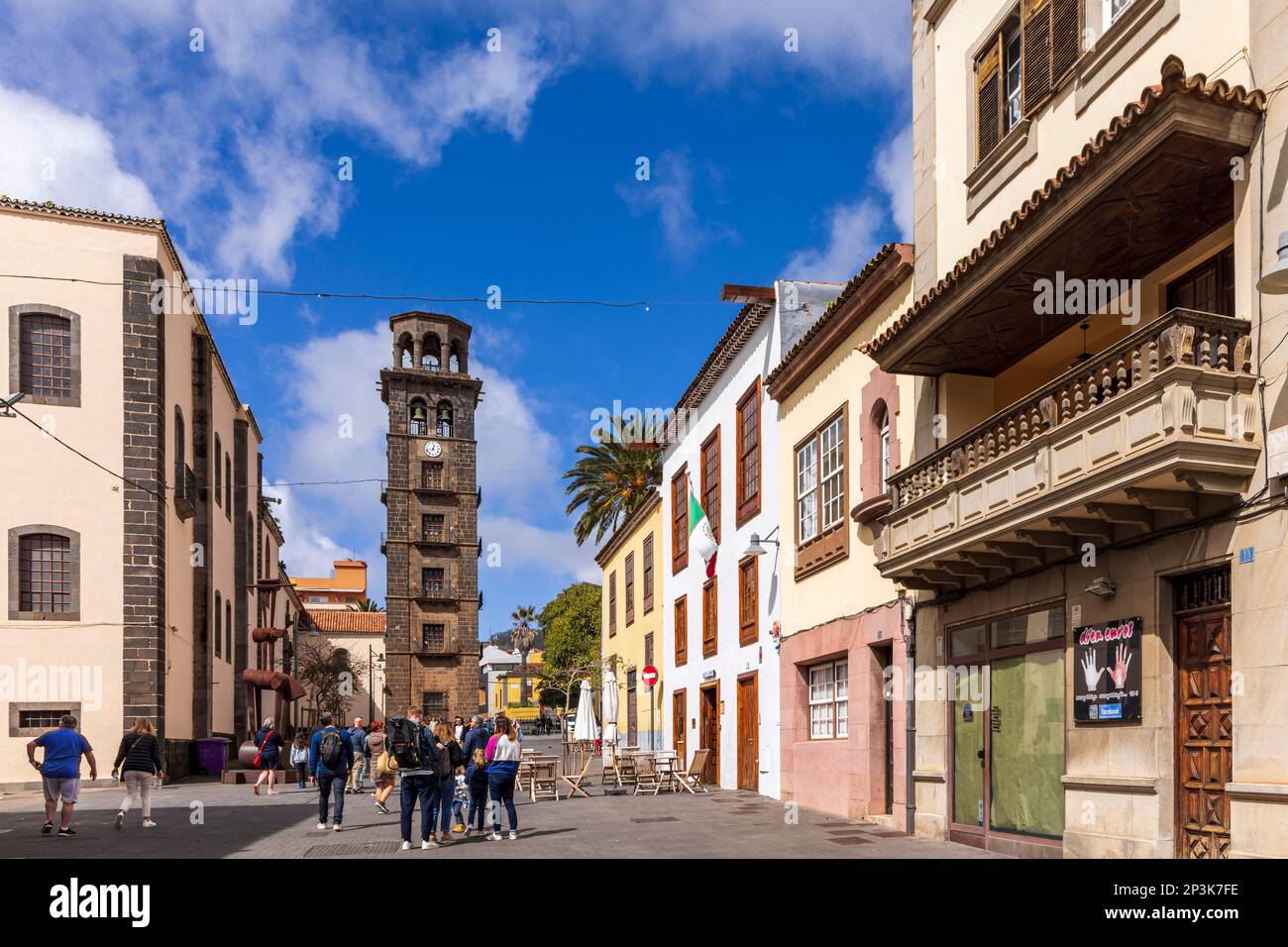 Église du Concepcion sur la Plaza de la Concepcio, San Cristobal de la Laguna, Santa Cruz de Tenerife, îles Canaries Banque D'Images