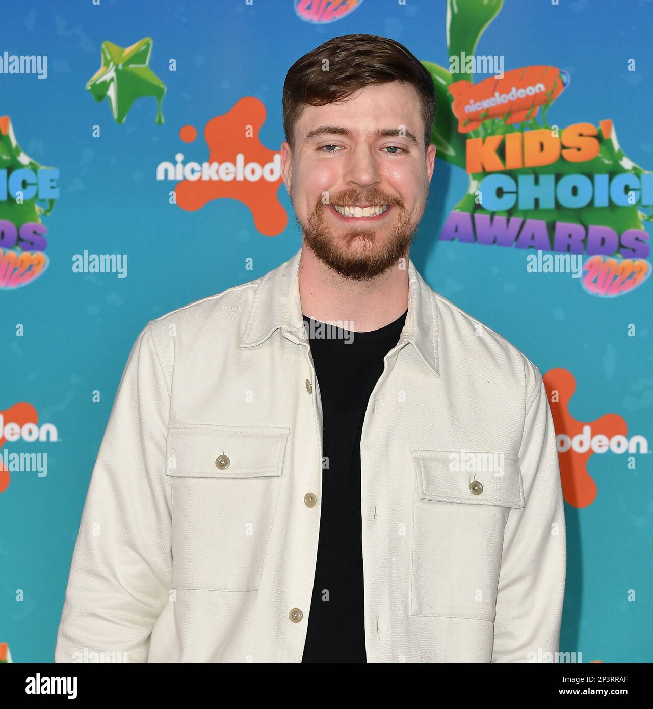 Los Angeles, États-Unis. 04th mars 2023. M. Beast participe aux Prix Nickelodeon Kidss' Choice 2023 au Microsoft Theatre on 04 mars 2023 à Los Angeles, en Californie. Photo: Casey Flanigan/imageSPACE/Sipa USA crédit: SIPA USA/Alay Live News Banque D'Images