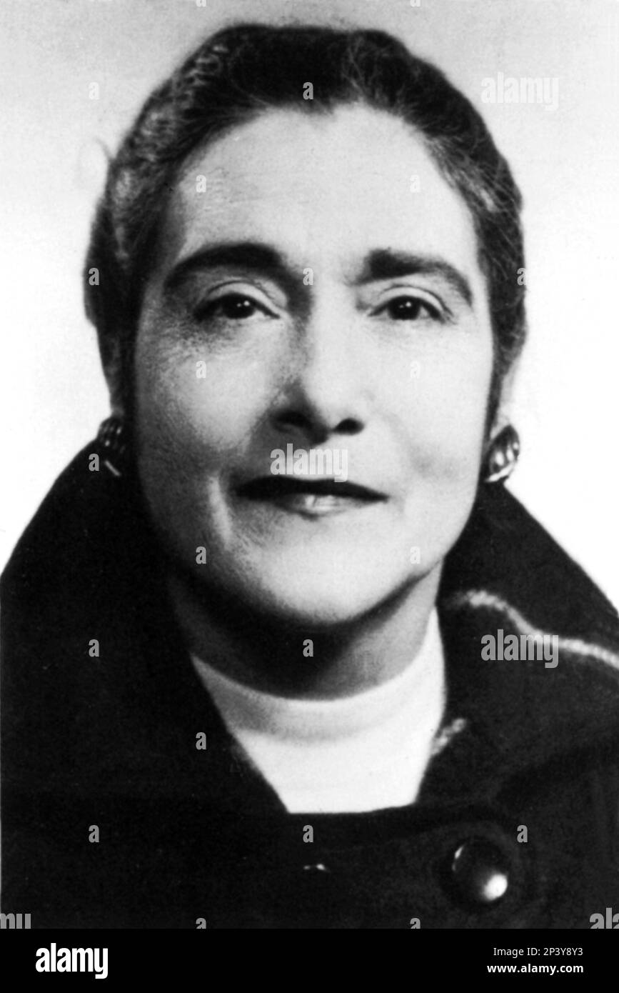 L'actrice SELMA VAZ DIAS ( Amsterdam , pays-Bas 1911 - 1977 ) - atrice - CINÉMA - FILM - portrait - ritratto --- Archivio GBB Banque D'Images