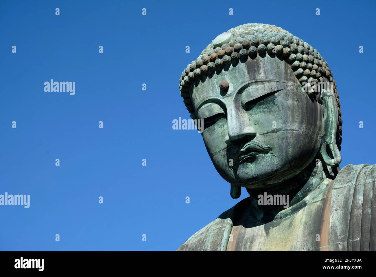 Grand bouddha à Kamakura, Japon Banque D'Images
