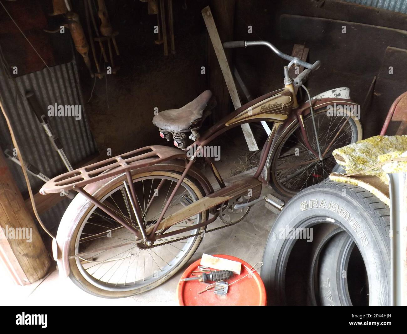 This Sept. 16 2014 photo shows George Larson s first Schwinn