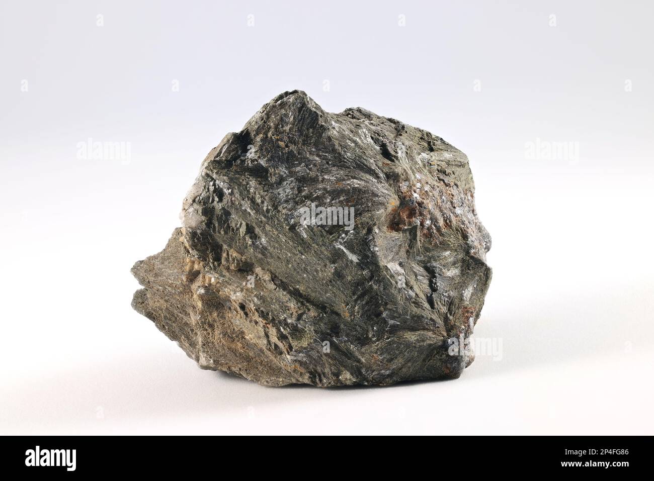 La siderite, également appelée chalybite, est un carbonate de fer (FeCO3), et un minerai de fer précieux Banque D'Images