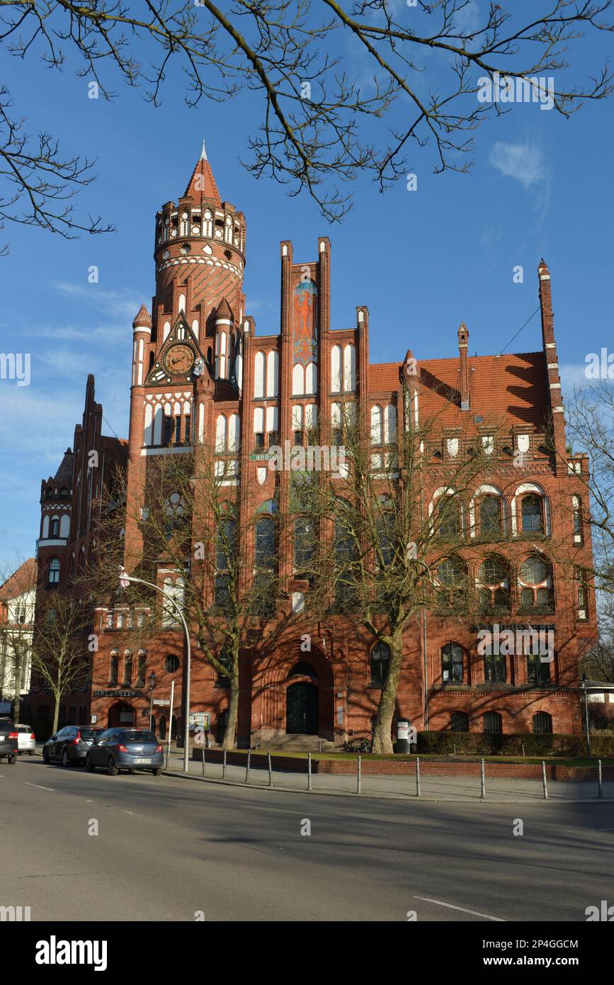 Hôtel de ville, Berkaer Platz, Schmargendorf, Wilmersdorf, Berlin, Allemagne Banque D'Images