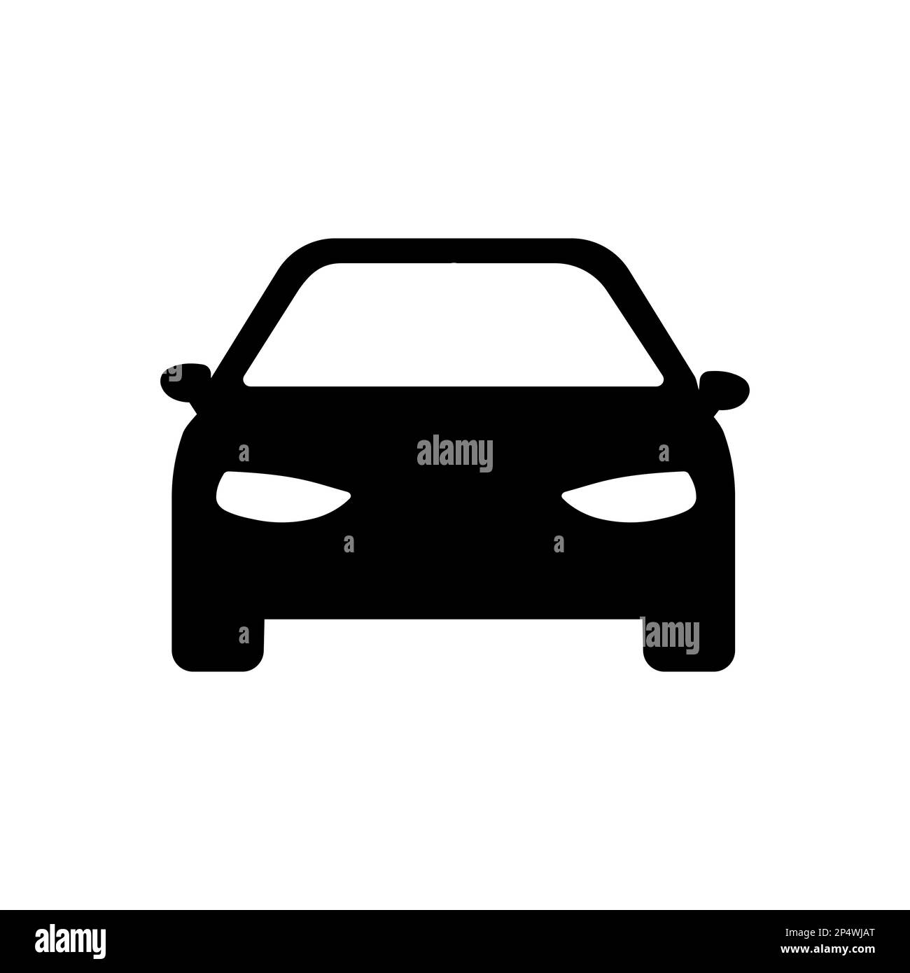 Icône de voiture. Icône de vecteur de voiture sur fond blanc. Illustration vectorielle Illustration de Vecteur