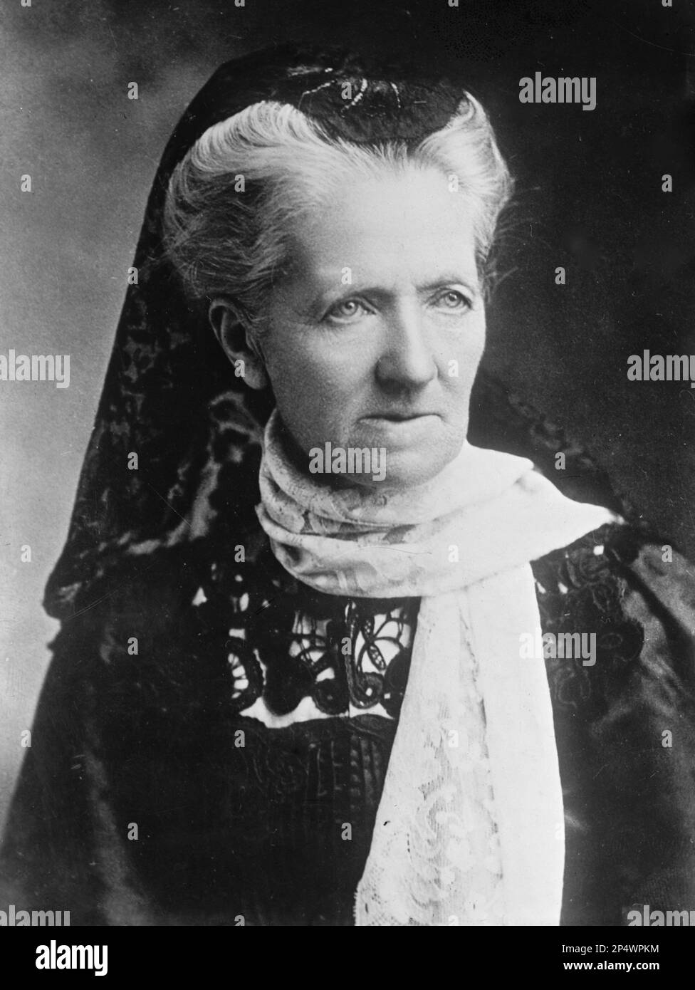 Charlotte Despard - Ligue pour la liberté des femmes - suffragette - c1910-1915 Banque D'Images