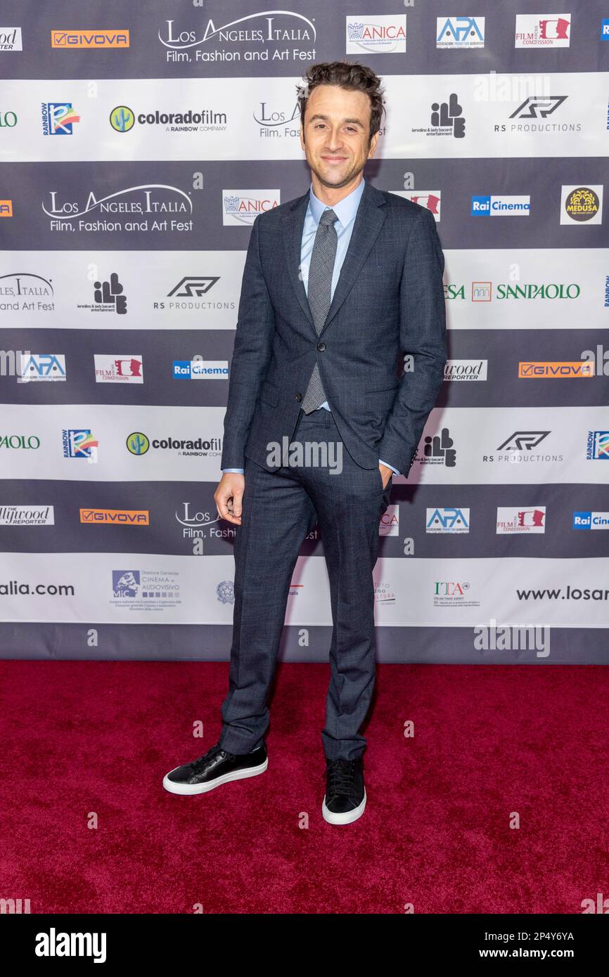 Le compositeur Justin Hurwitz assiste au Festival du film, de la mode et de l'art de Los Angeles Italia au TCL Chinese Theatre, Los Angeles, CA 5 mars 2023 Banque D'Images