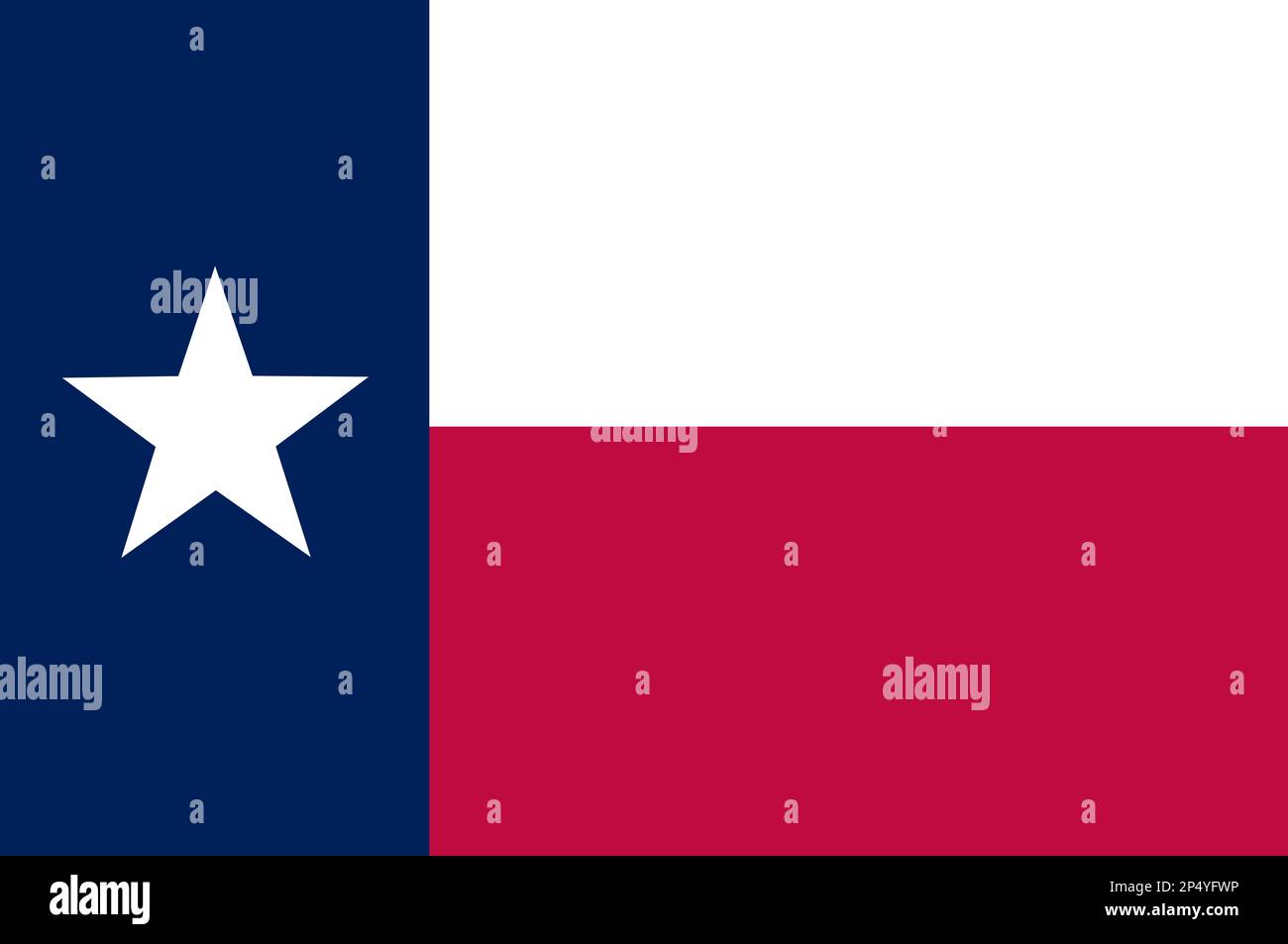 Drapeau d'État du Texas Banque D'Images