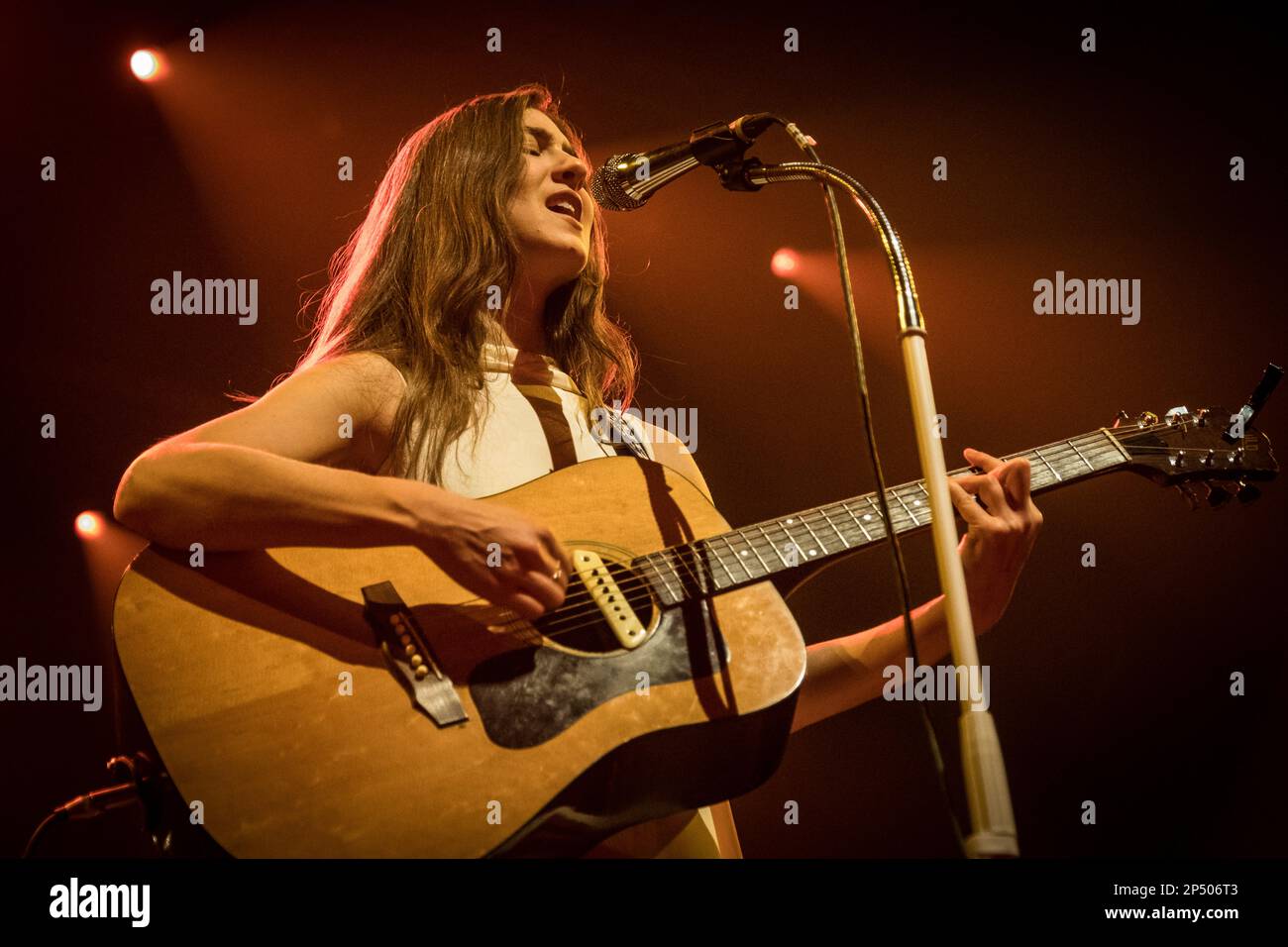 Copenhague, Danemark. 01st, février 2023. Le chanteur, compositeur et musicien américain Weyes Blood interprète un concert à VEGA à Copenhague. (Crédit photo: Gonzales photo - Thomas Rasmussen). Banque D'Images