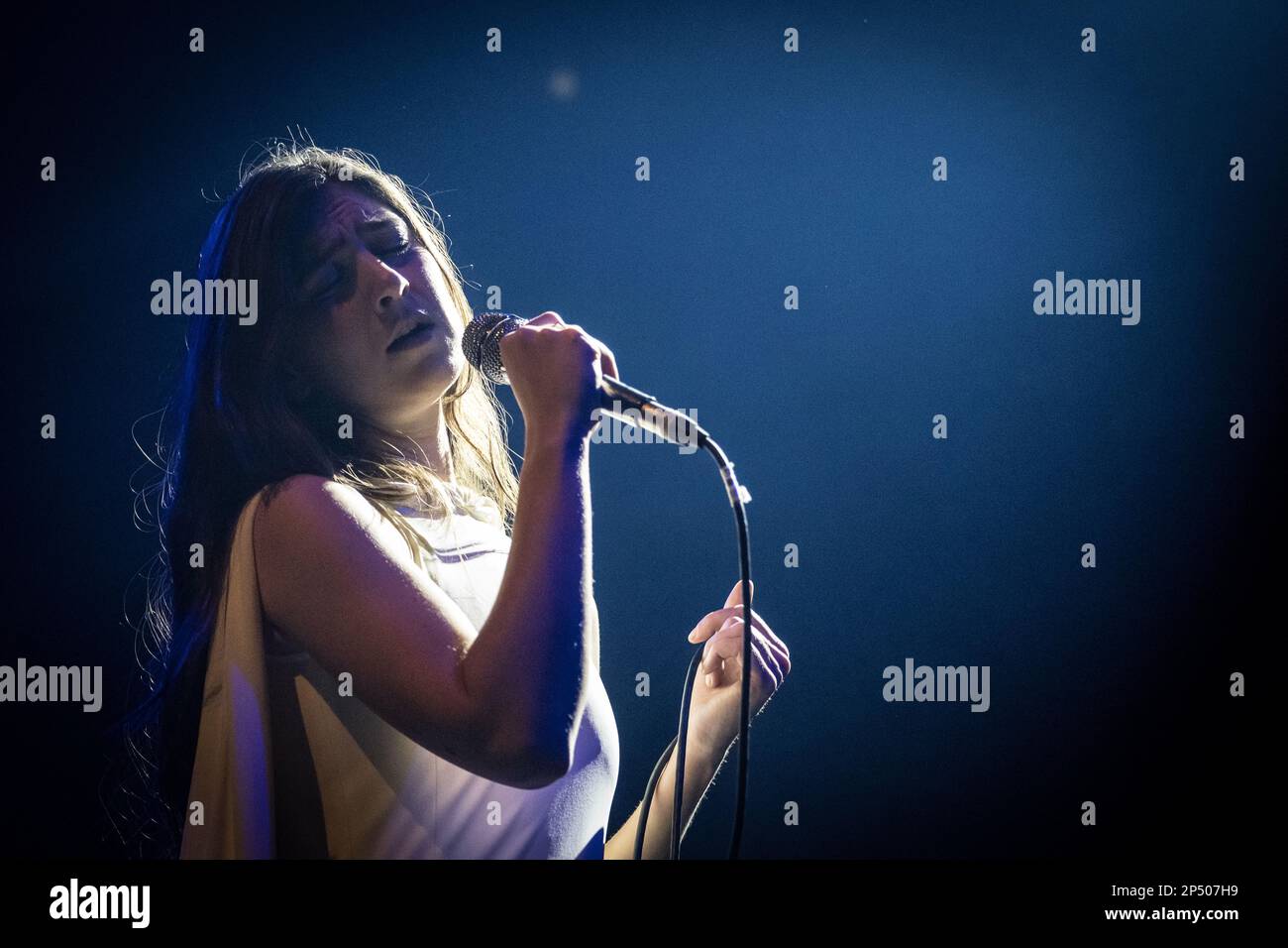 Copenhague, Danemark. 01st, février 2023. Le chanteur, compositeur et musicien américain Weyes Blood interprète un concert à VEGA à Copenhague. (Crédit photo: Gonzales photo - Thomas Rasmussen). Banque D'Images