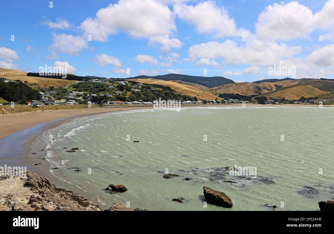 Castlepoint Beach - Nouvelle-Zélande Banque D'Images