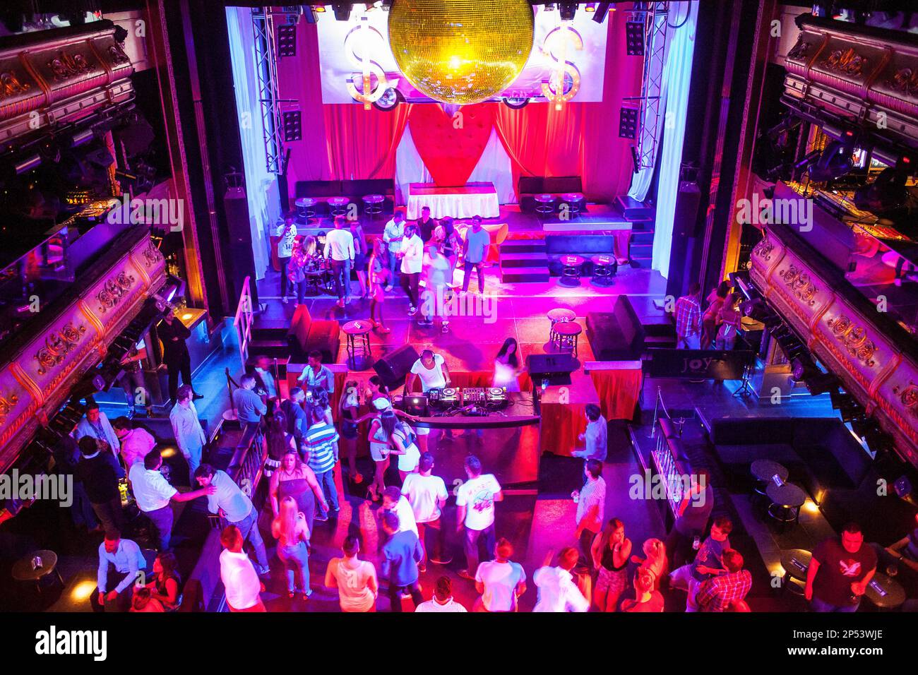 Joy Eslava discothèque, Calle del Arenal 11. Madrid, Espagne Banque D'Images