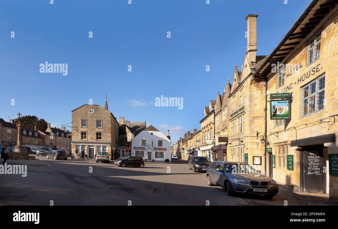 Stow on the Wold, Cotswolds, Royaume-Uni Banque D'Images