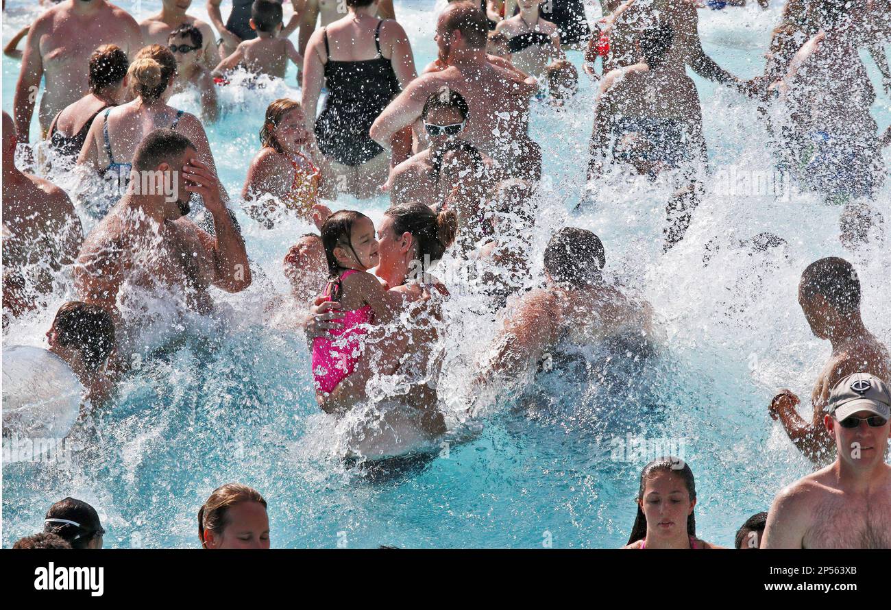 With temperatures in the 90's, many Minnesotans headed to water to cool