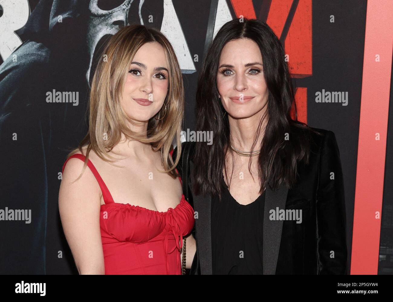 New York, NY, États-Unis. 6th mars 2023. Coco Arquette, Courteney Cox à l'arrivée pour SCREAM VI Premiere, AMC Lincoln Square, New York, NY 6 mars 2023. Crédit : CJ Rivera/Everett Collection/Alay Live News Banque D'Images