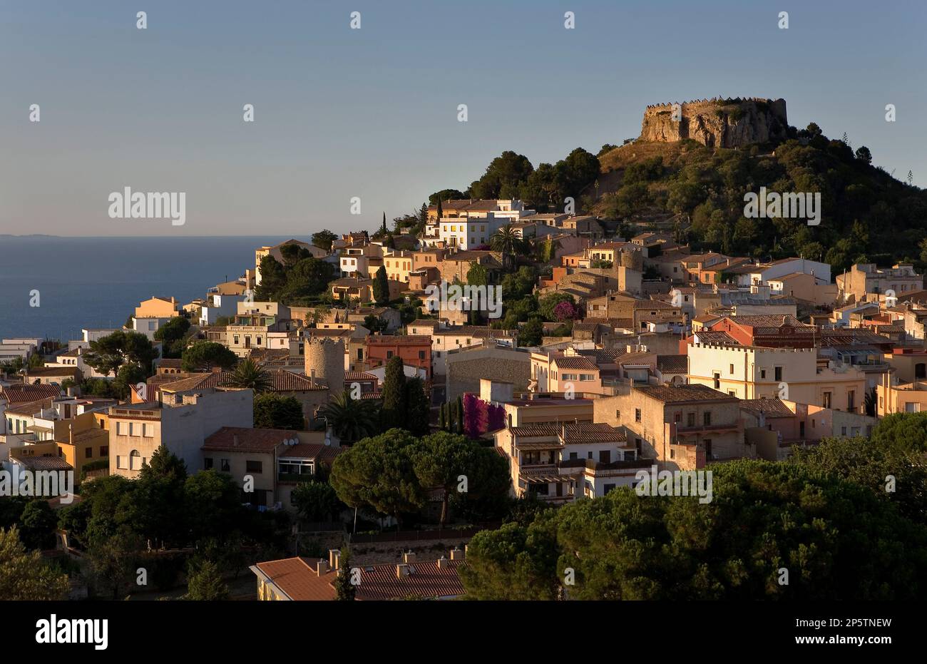 Begur.Costa Brava. Province de Gérone. La Catalogne. Espagne Banque D'Images