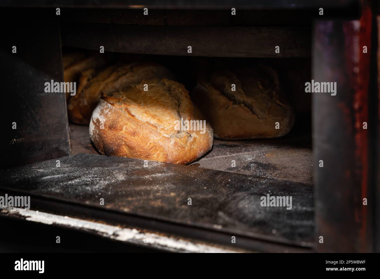 Du pain français de qualité, spécial et frais Banque D'Images