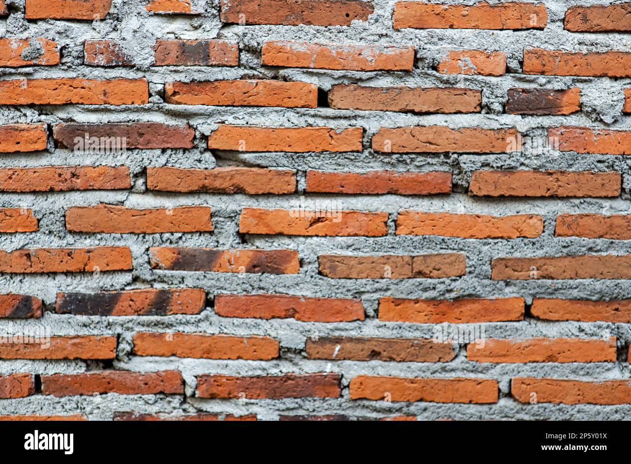 arrière-plan de texture brique rouge. Murs de briques. Vieux mur de briques vintage. Mur de briques rouges Banque D'Images