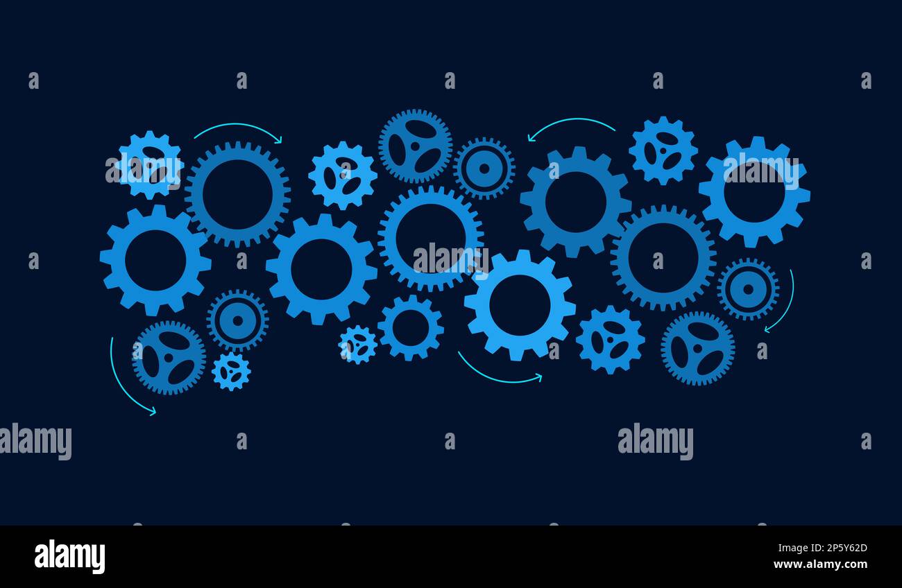 roue, groupe, engrenages, affaires, connexion, technologie, équipement, concept, mécanisme, travail, vide, travail d'équipe, industriel, industrie, moteur, ingénierie, cog Banque D'Images