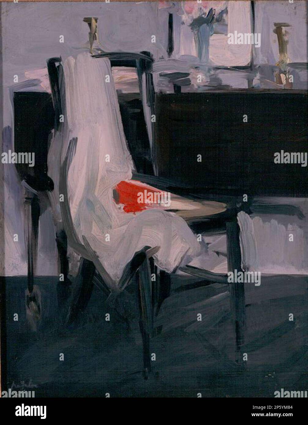 Interior, Samuel John Peploe (Édimbourg, Écosse, 1871 - 1935) Banque D'Images