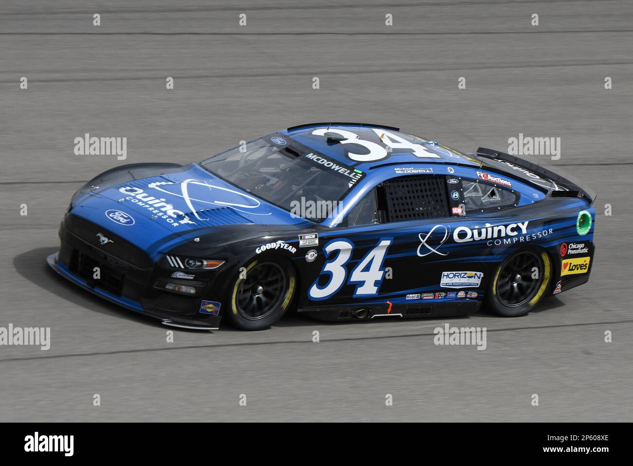 LAS VEGAS, NV MARCH 04 Michael McDowell (34 Front Row Motorsports