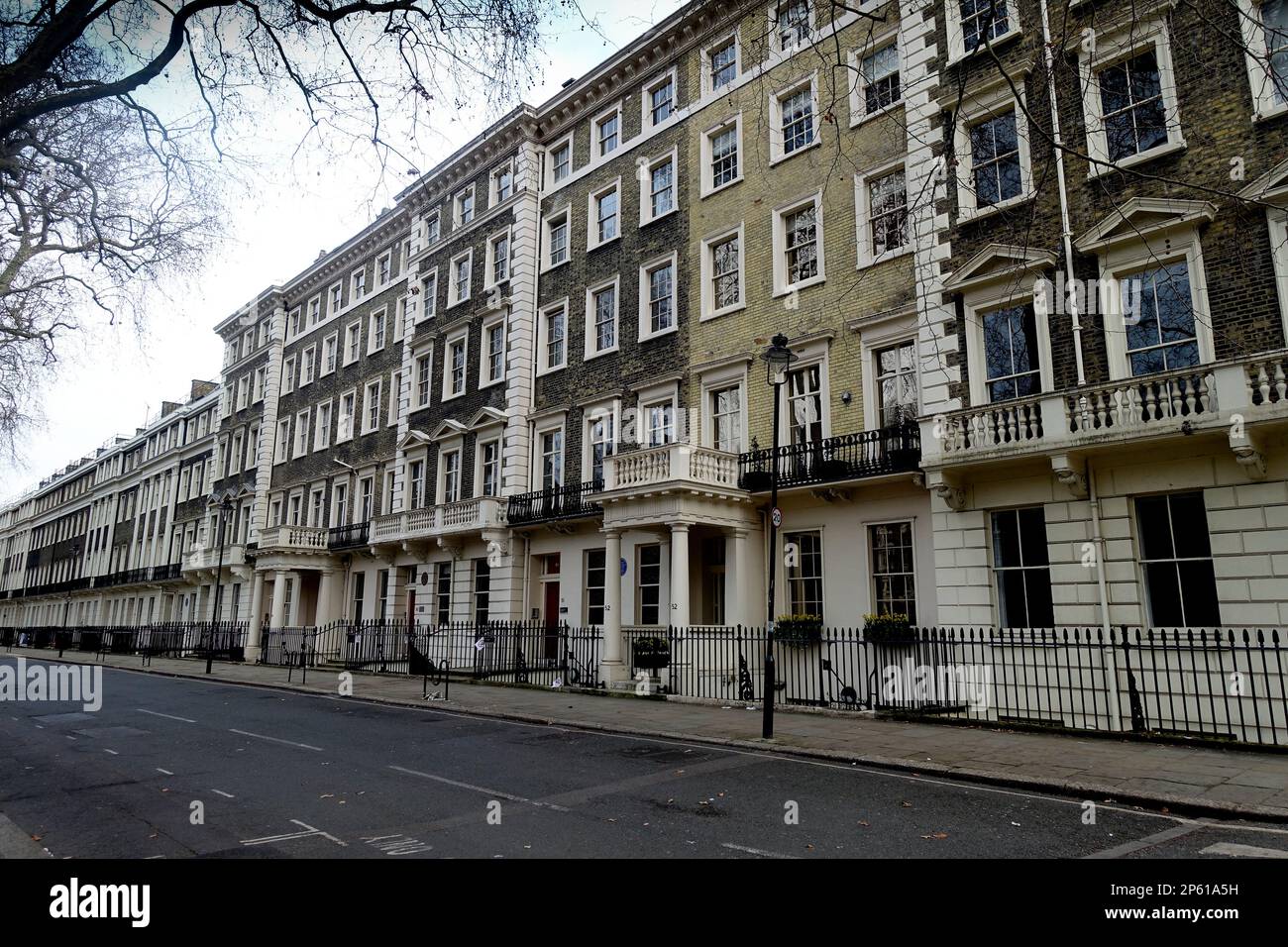 Tavistock Square, Londres, Angleterre, Royaume-Uni. Banque D'Images