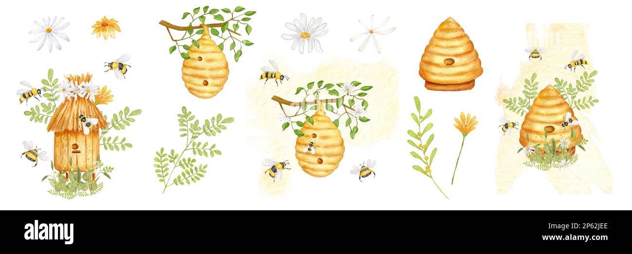 Décor De Porte D'entrée Abeilles Et Nid D'abeilles. Apiculteur Décoration De La Maison. Décor En