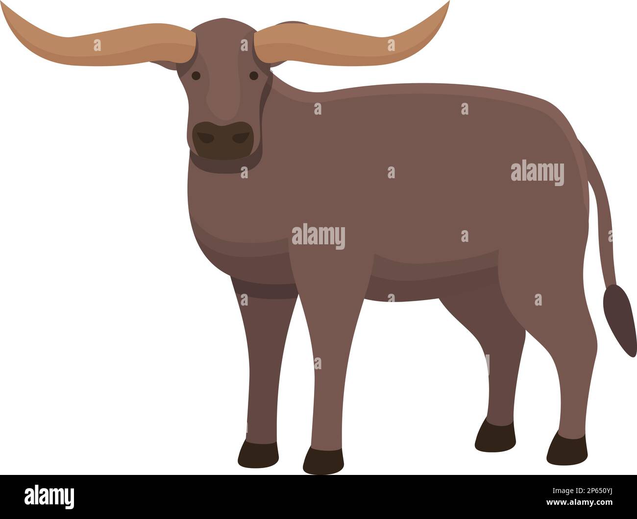 Race icône vache dessin animé vecteur.ferme laitière. Bœuf animal Illustration de Vecteur