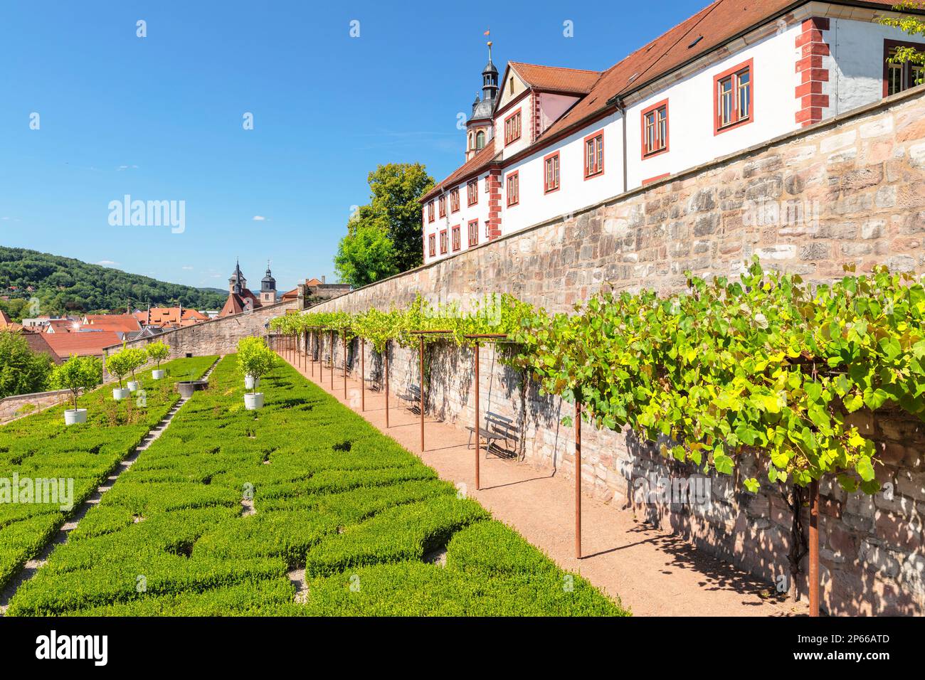 Château de Wilhelmsburg, Schmalkalden, Forêt thuringeoise, Thuringe, Allemagne, Europe Banque D'Images