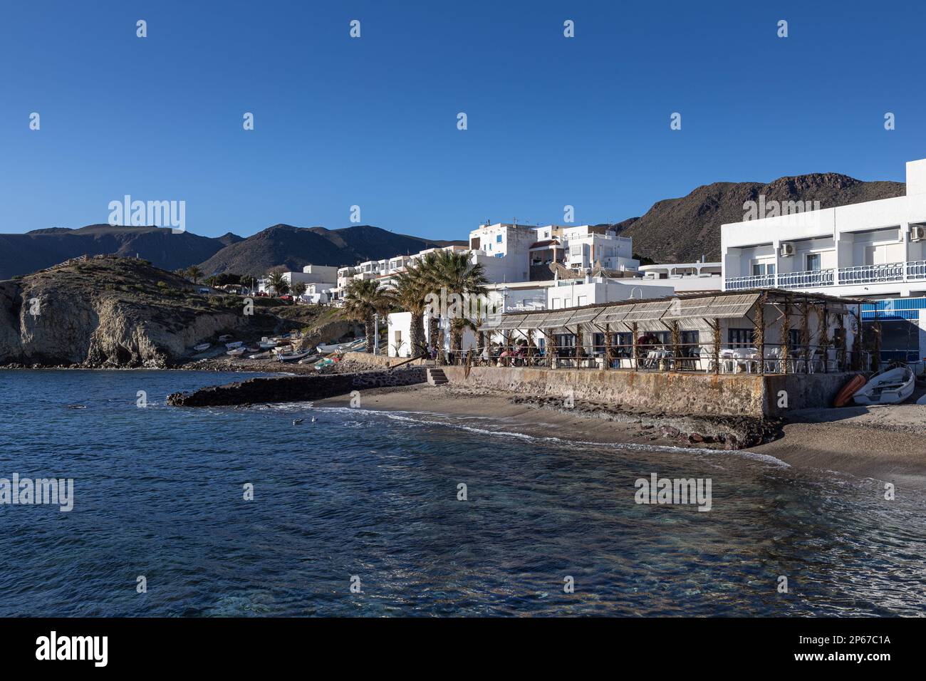 La Isleta del Moro, Espagne Banque D'Images