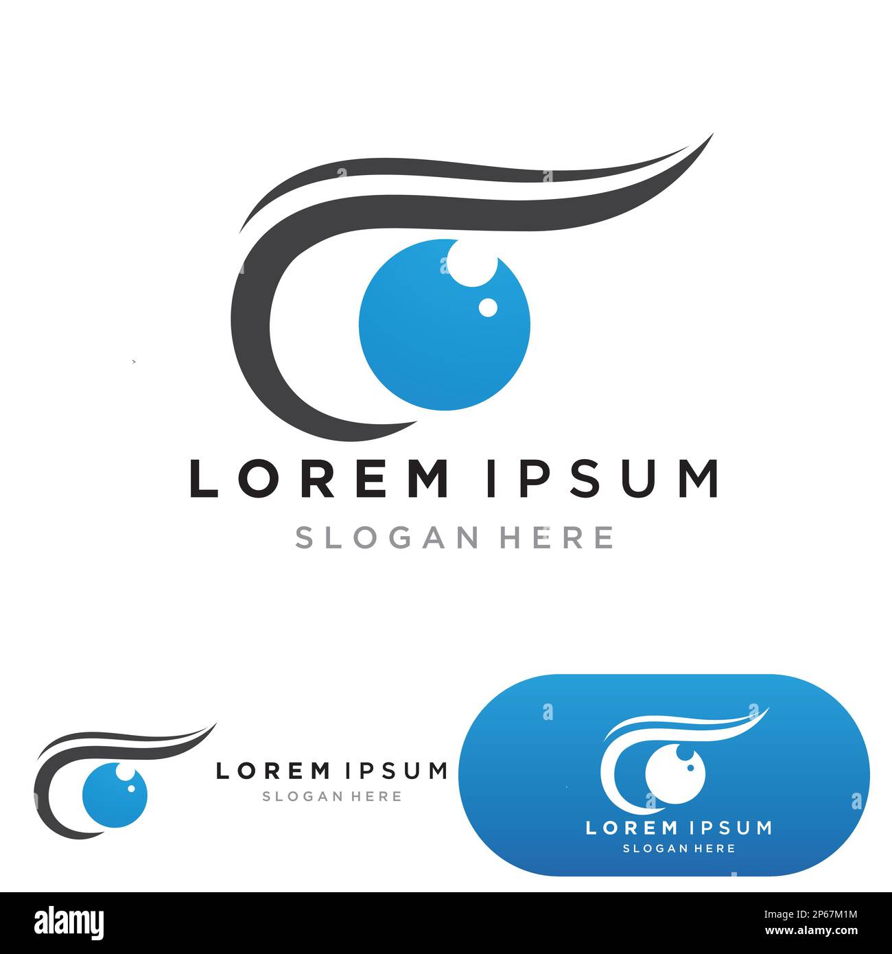 L'entreprise Identité de marque Spécialiste de la conception de logo Vector Illustration de Vecteur