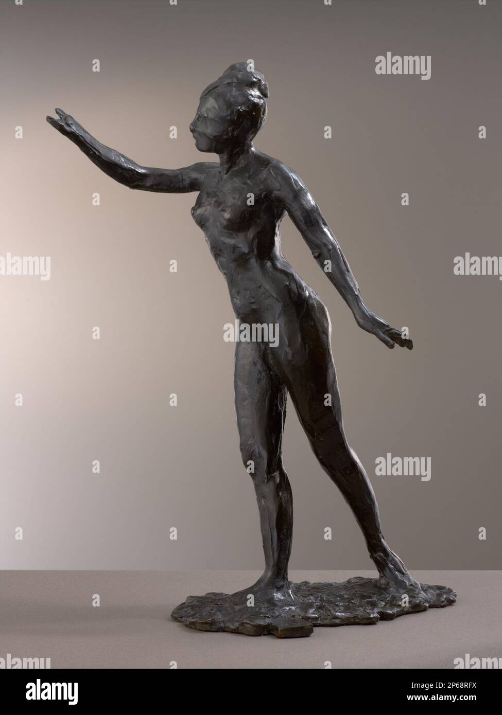 Hilaire-Germain-Edgar Degas, Grand Arabesque, première fois, modélisé vers 1880s, coulée 1919–21, bronze. Banque D'Images