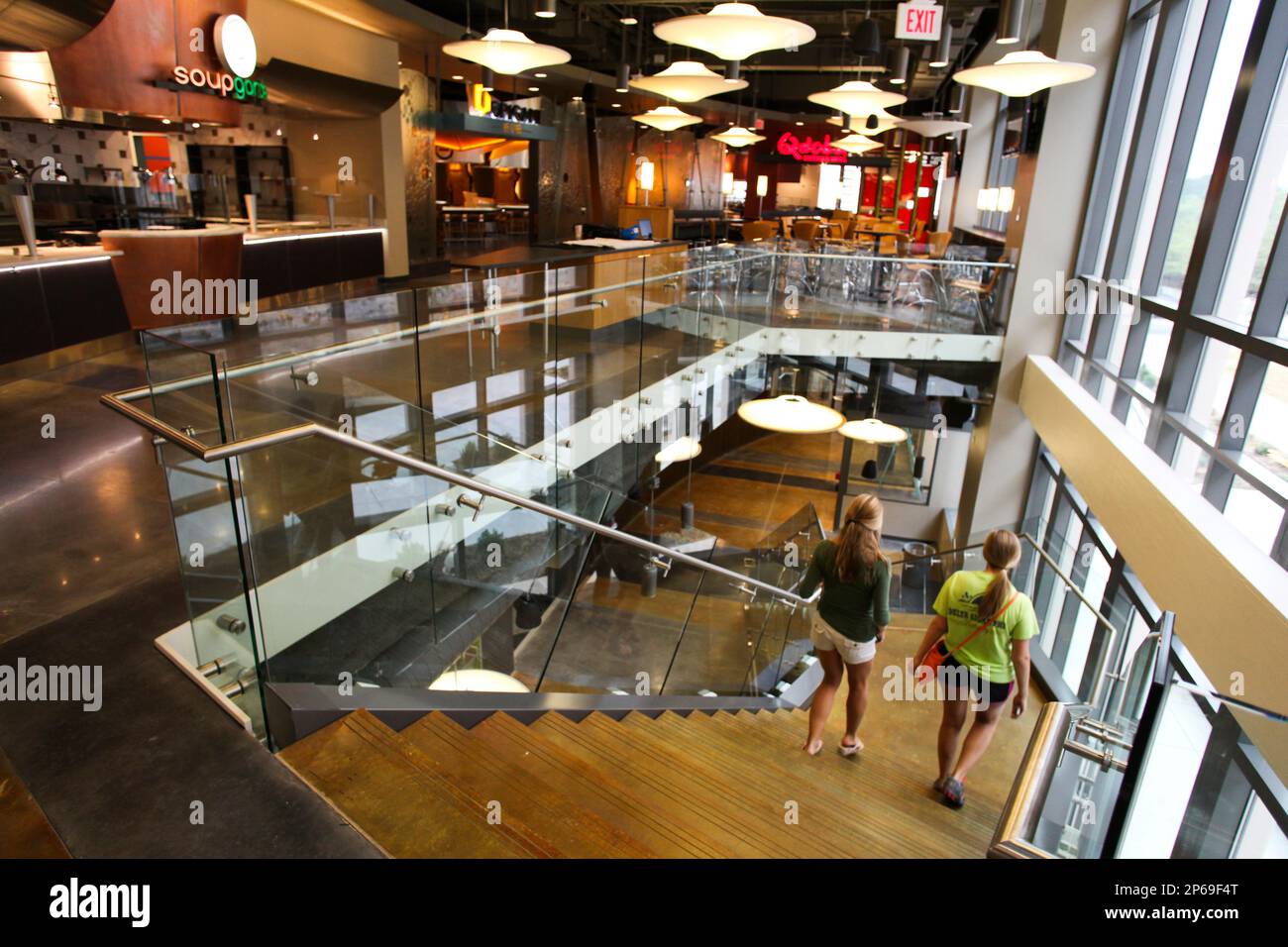 In this photo taken July 13, 2012, Virginia Tech alumni Danielle