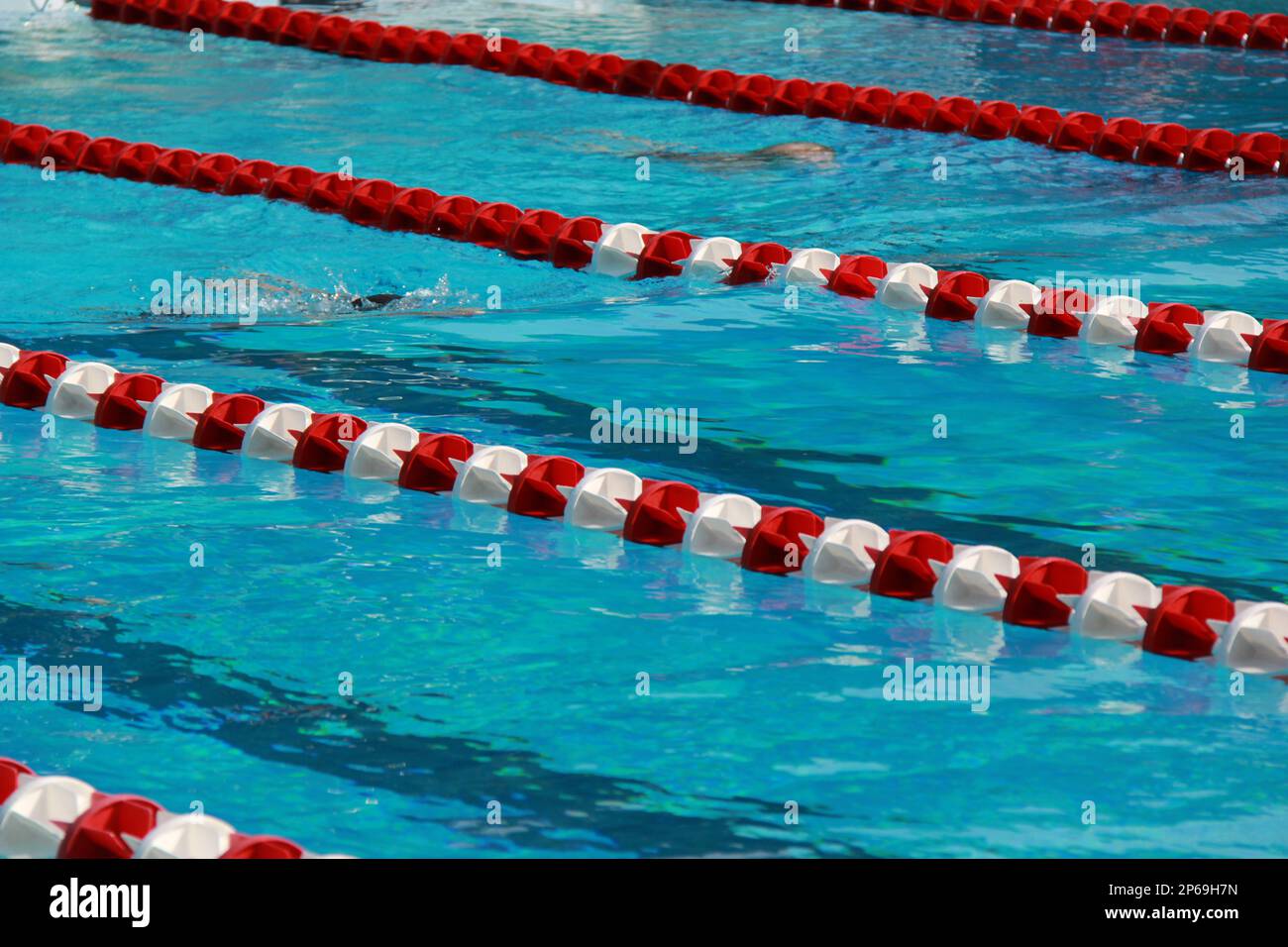 équipe de natation pour les jeunes Banque D'Images