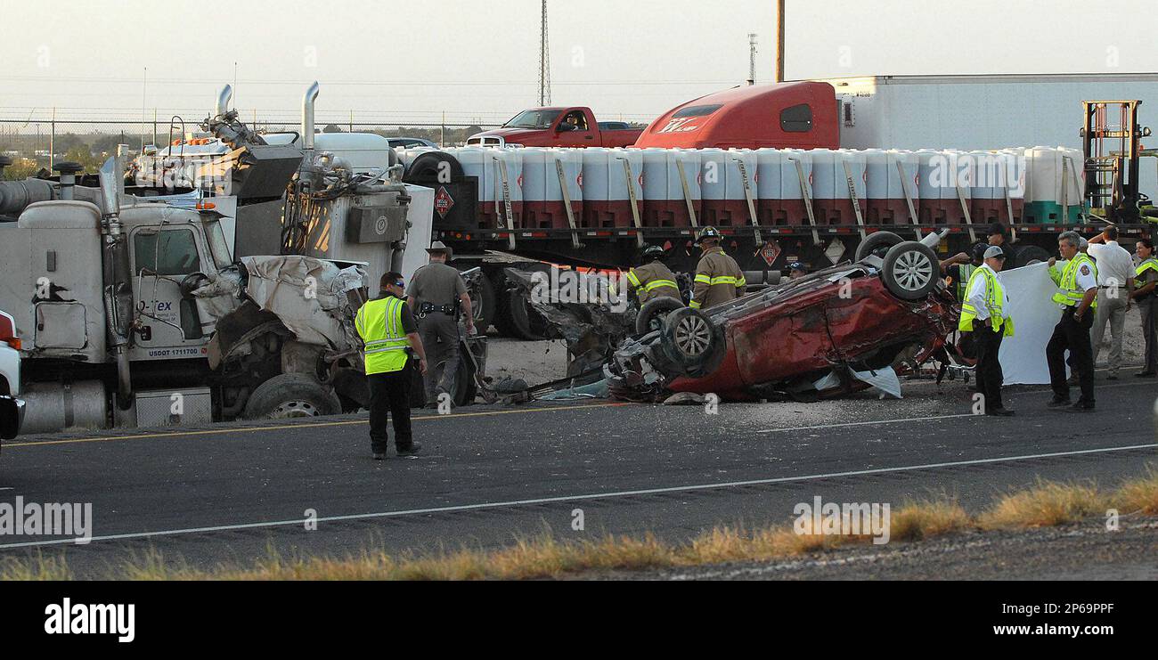 Fire and Rescue personnel from Midland and Odessa, Texas join